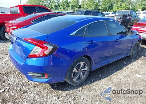 2020 Honda Civic Lx from USA, damaged, VIN 19XFC2F64LE010597